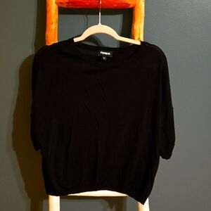 Express black dolman-sleeve top. Medium. Three Quarter Sleeve.